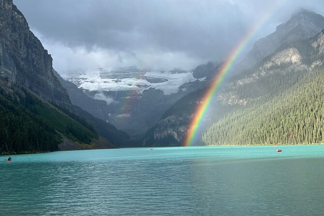 Moraine Lake & Louise & Banff Day Tour From Calgary-Canmore-Banff - Banff gives you 75 minutes to eat and wander