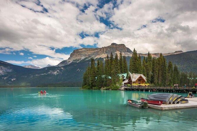 Moraine Lake, Louise, Emerald Lake, Johnston Canyon, Banff Town - Emerald Lake brings a quieter change of pace