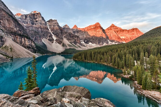 Moraine Lake Sunrise(2.5hrs)&Lake Louise(2hrs) from Canmore/Banff - Why the pre-dawn start is worth it