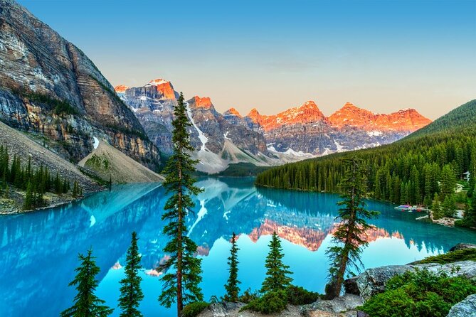 Moraine Lake Sunrise 3-Hour Tour from Canmore/Banff - The Rockpile and two hours beside the lake