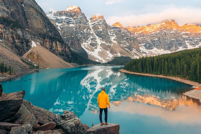 Moraine Lake Sunrise & Lake Louise Golden Hour Experience - Lake Louise during the golden hour
