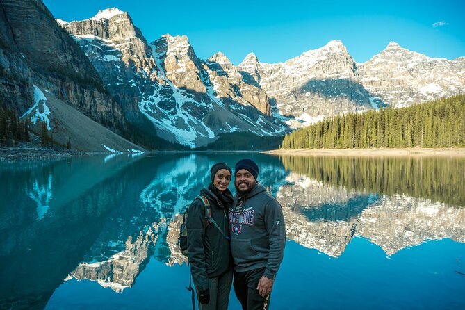 Moraine Lake Sunrise & Lake Louise Golden Hour Experience - The return route, including Morant’s Curve