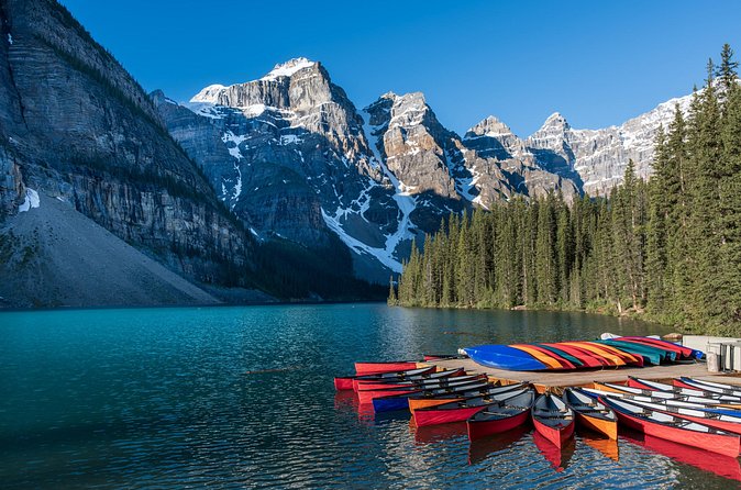 Moraine Lake Sunrise & Lake Louise Tour - from Canmore/Banff - The Bow Valley Parkway is a scenic ride