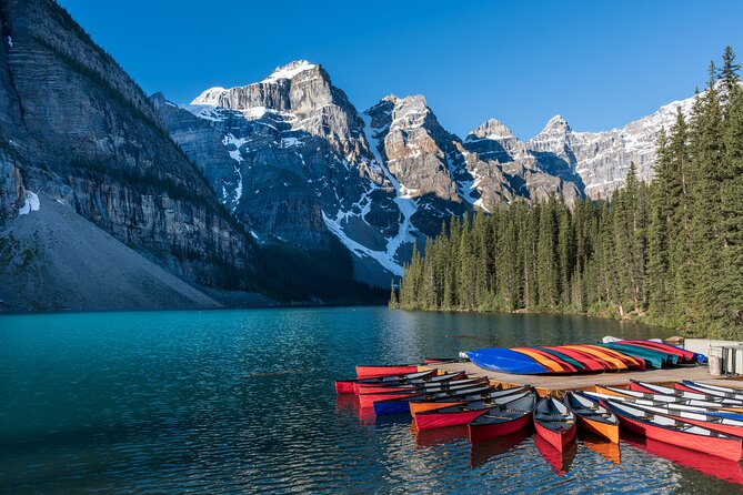 Moraine Lake Sunrise & Lake Louise Tour - from Canmore/Banff - Door-to-door pickup can save real effort