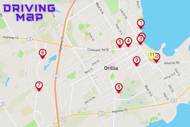 Murder Mystery Detective Experience in Orillia ON - Port of Orillia: clues with room to pause