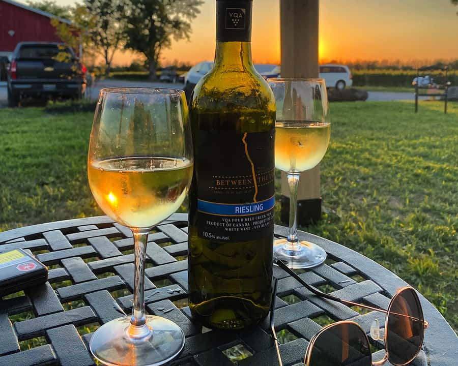Niagara: A Twilight Wine Adventure With 3-Course Dinner - Cheese and wine at the second stop