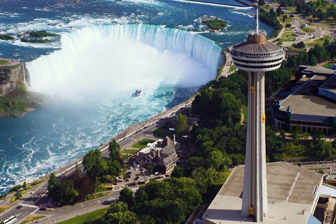 Niagara Falls: Boat Cruise, Journey Behind Falls, & Skylon Tour - Seeing the Falls from 775 feet at Skylon Tower