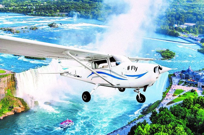 Niagara Falls Breathtaking Aerial Tour on Plane with iflyTOTO - How it compares with seeing Niagara from the ground