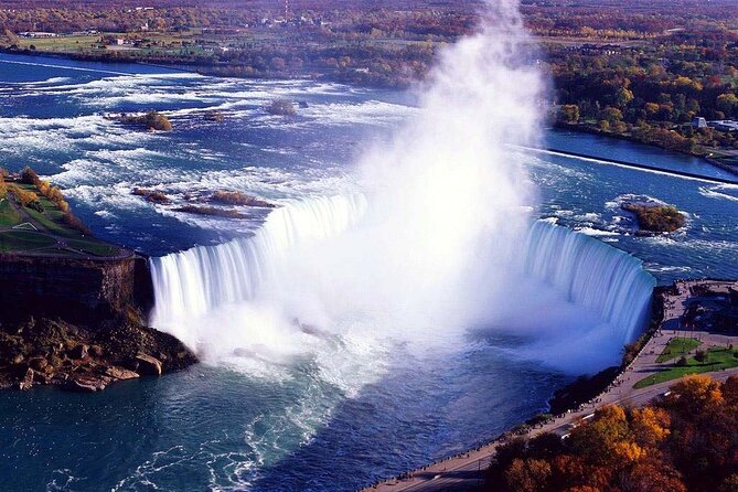 Niagara Falls Breathtaking Aerial Tour on Plane with iflyTOTO - The view from 2,500 feet