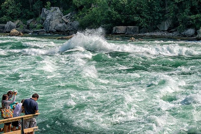 Niagara Falls Canada 3-Hour Tour w/Boat & Behind the Falls - Getting soaked on Niagara City Cruises