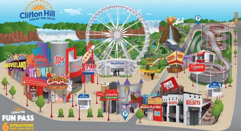 Niagara Falls, Canada: Clifton Hill 6 Attraction Fun Pass - Movieland Wax Museum is the most uneven stop