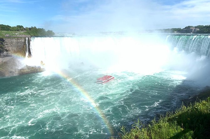 Niagara Falls Canada Day + Night Small Group Tour w/Falls Dinner - Skylon Tower gives you the big picture