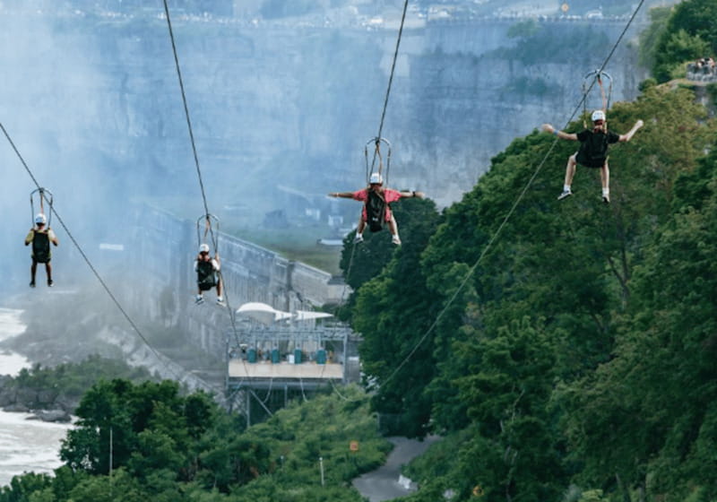 Niagara Falls, Canada: Early Bird Zip Line to The Falls - How the $60 price works out