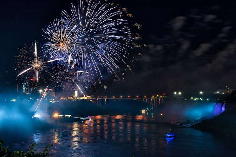 Niagara Falls, Canada: Evening Fireworks Cruise - What the experience feels like on board