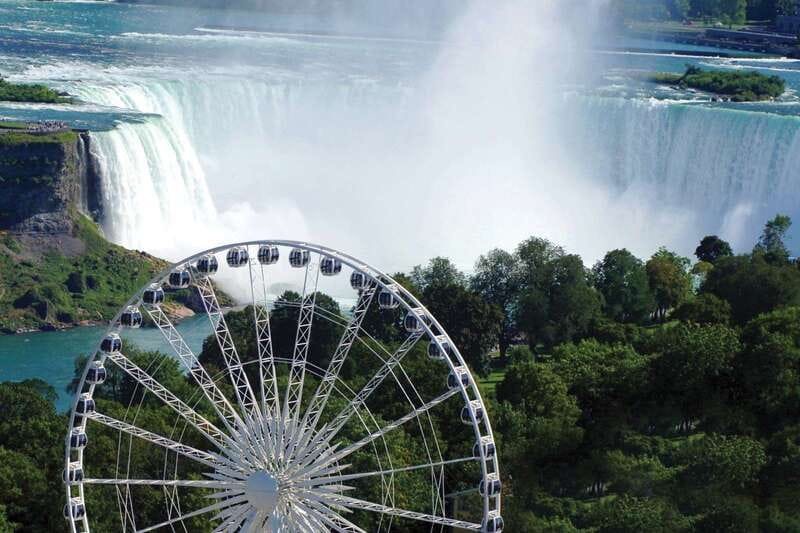 Niagara Falls, Canada: Niagara SkyWheel Ticket - From the ground to the Falls view