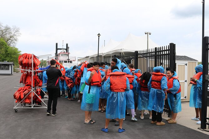 Niagara Falls Canada Open-Top (Wet) Jet Boat Tour - Getting Ready for a Very Wet Ride