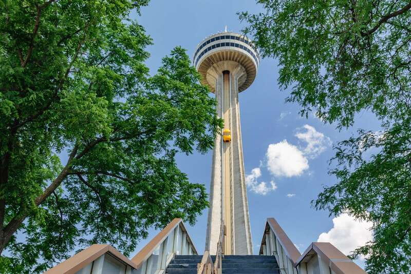 Niagara Falls, Canada: Skylon Tower Observation Deck Ticket - The 52-second ride in the Yellow-Bug elevator