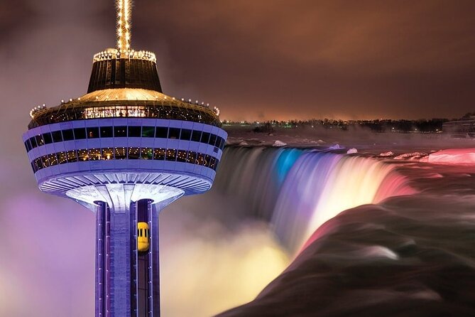 Niagara Falls Canada Tour, Boat, Skylon Tower & Maple Tasting - A close look at Niagara Falls from the boat
