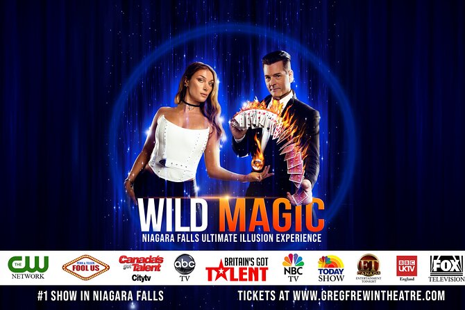Niagara Falls, Canada: Wild Magic Show Ticket - Greg Frewin, Alexandra, and the stage team