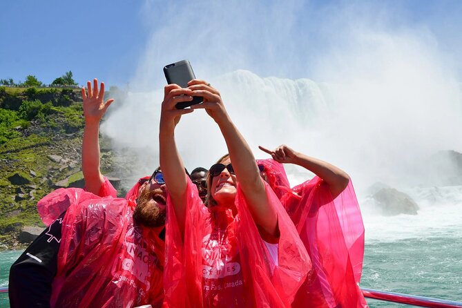 Niagara Falls Day Tour from Toronto with Boat Cruise and Lunch - Feeling the power of Niagara City Cruises