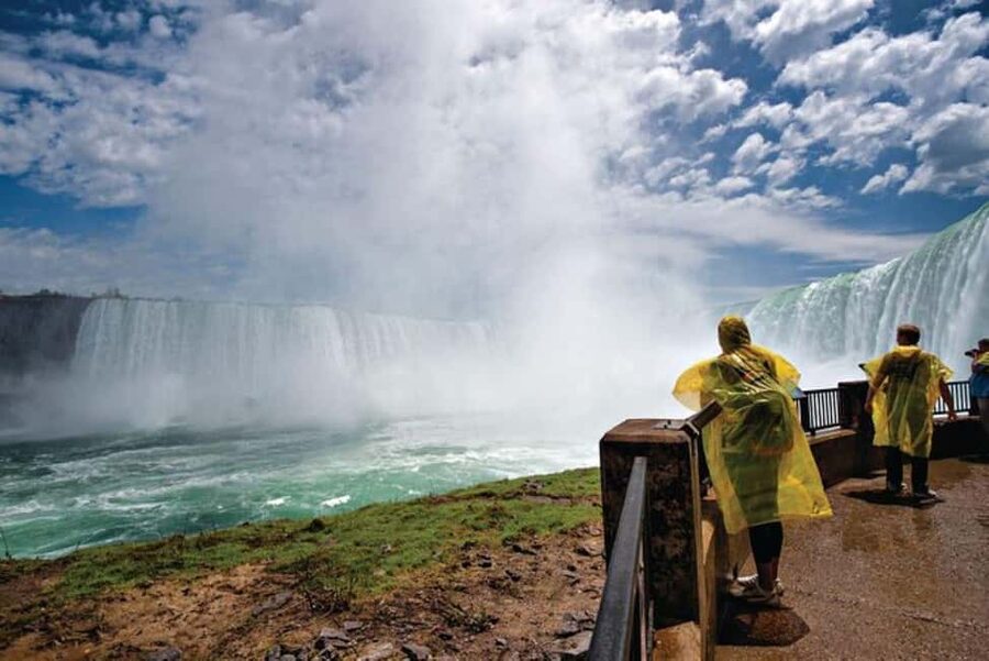 Niagara Falls Day Tour with Boat Ride & Journey Behind Falls - The Niagara Whirlpool and Gorge viewpoint