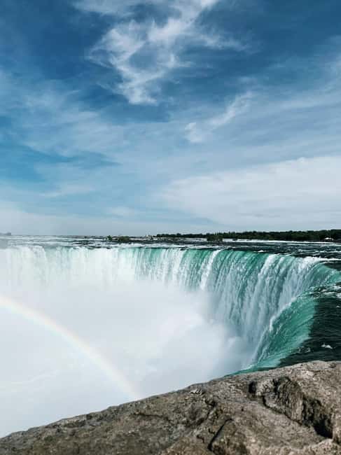 Niagara Falls Day Tour with Boat Ride & Journey Behind Falls - The Hornblower cruise and its wall of spray