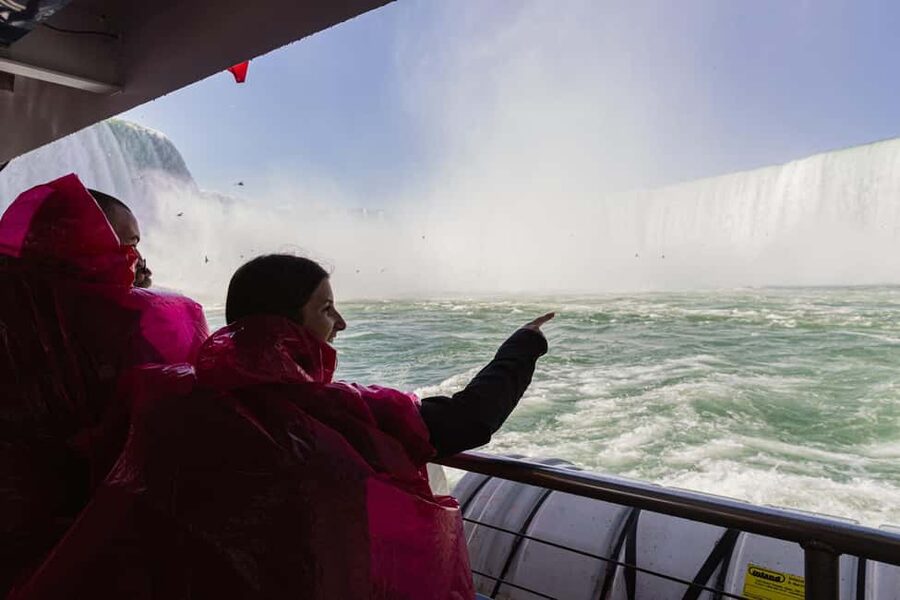 Niagara Falls: Early Access Boat & Journey Behind the Falls - Meeting at the Niagara City Cruises plaza