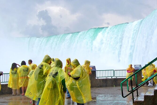 Niagara Falls Guided Vehicle Tour Canada: Boat, Skylon & Journey - Journey Behind the Falls puts you close to the water