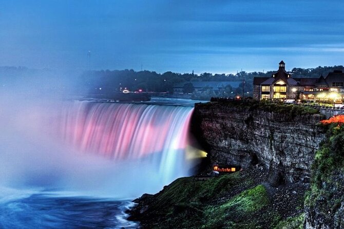 Niagara Falls Premium Night Tour: Fireworks Boat Cruise & Dinner - Fireworks and the changing colors of Niagara
