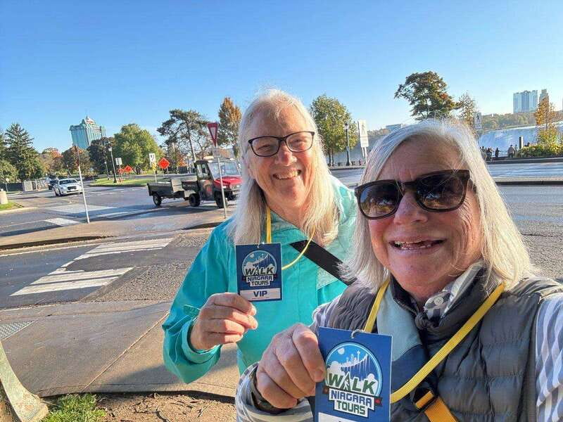 Niagara Falls Tour: Boat Ride, Journey Behind Falls and more - Walking along the Canadian Falls