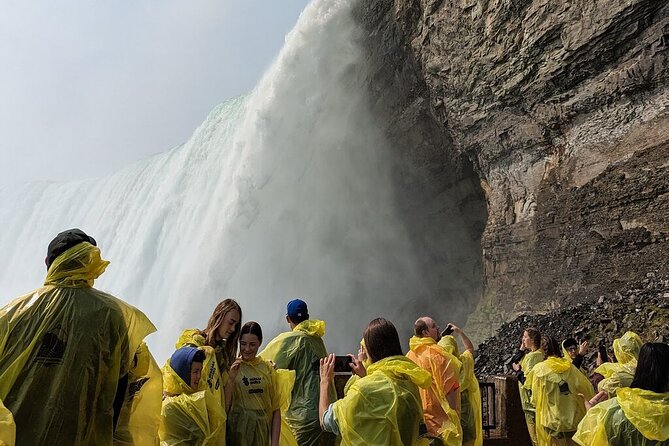 Niagara Falls Tour: Boat Ride, Journey Behind The Falls and more - Niagara City Cruises and the soaking finale