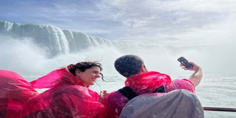 Niagara Falls Tour: Skylon, Journey Behind Falls & Boat Ride - Journey Behind the Falls and the sound of the water