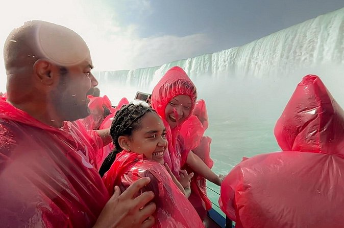 Niagara Falls Tour With Journey Behind the Falls & Boat Cruise - Entering the tunnels behind Horseshoe Falls