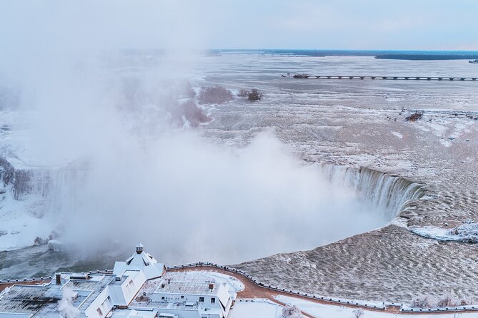 Niagara Falls Tower Hotel Observation Deck Admission Ticket - What the glass observatory is like
