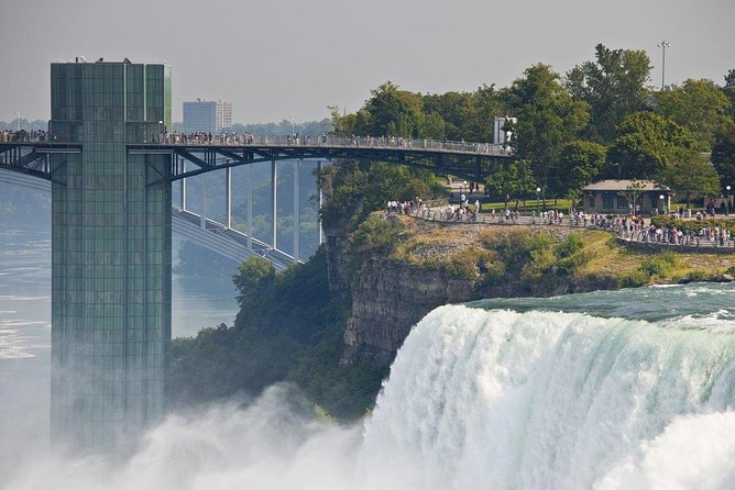 Niagara Power Station & Tunnel Under Falls Tour With Hotel Pickup - Niagara Falls begins with water, noise, and scale