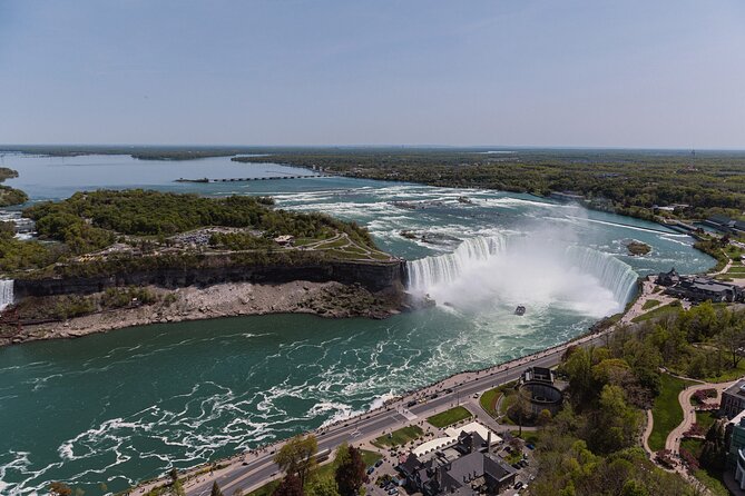Niagara Underground Tour: Power Station and Tunnel Under Falls - Skylon Tower gives you the big picture