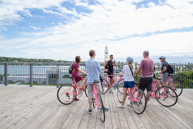 Non Touristy Pink Bike Tour by Spade & Palacio - Starting at Jeanne-Mance Park Below Mount Royal
