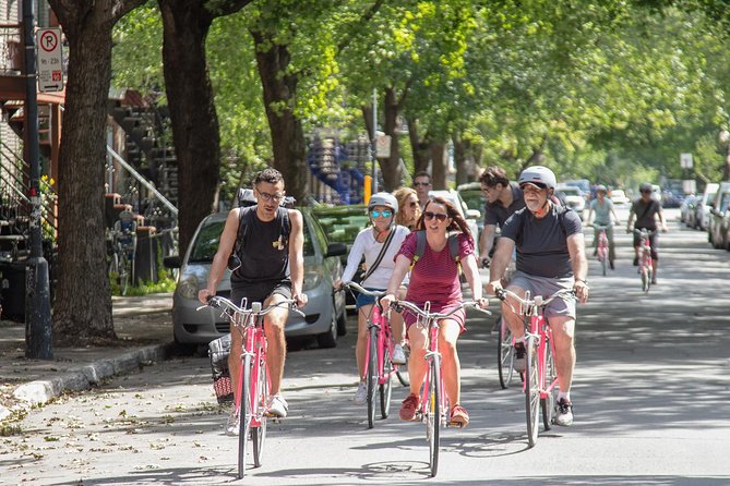 Non Touristy Pink Bike Tour by Spade & Palacio - Quartier des Spectacles and Montreal’s Festival Culture