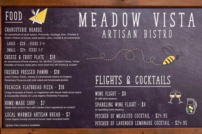 Okanagan Bee Tour and Lunch at Winery in Kelowna - What the $51.79 price really includes