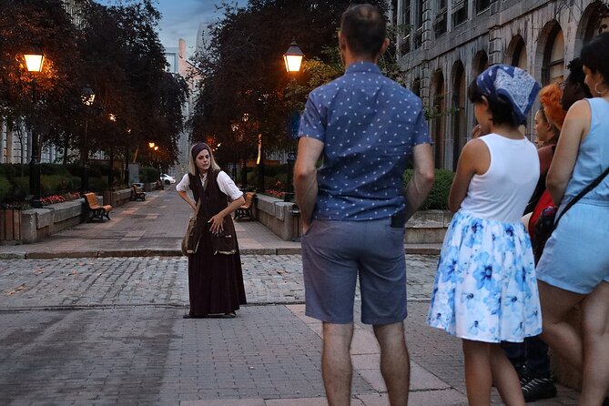 Old Montreal Ghost Walking Tour - Streets and alleys become the stage