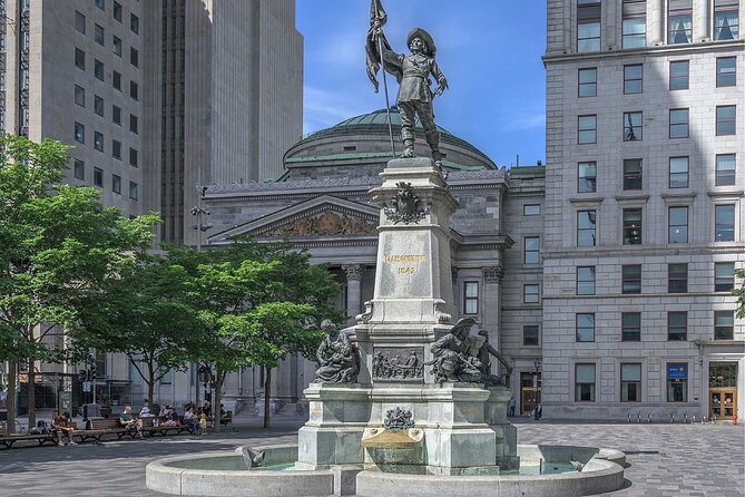 Old Montreal: Self-Guided Tour from Place D‘Armes to Old Port - Pointe-à-Callière marks Montreal’s first ground