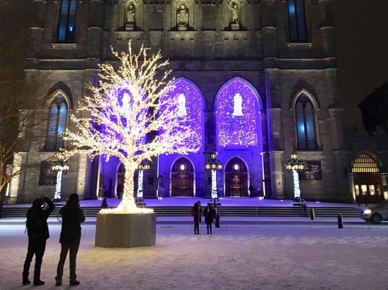 Old Montréal Small-Group Christmas Tour - The World Trade Center Santa exhibit