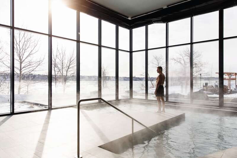 Old Quebec: Nordic Spa Thermal Experience - A thermal spa beside Old Quebec