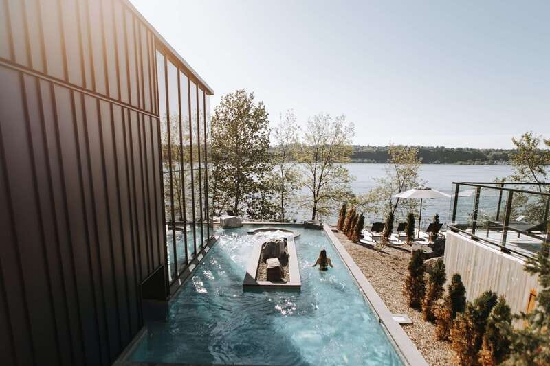 Old Quebec: Nordic Spa Thermal Experience - Pools, waterfalls, and quieter corners