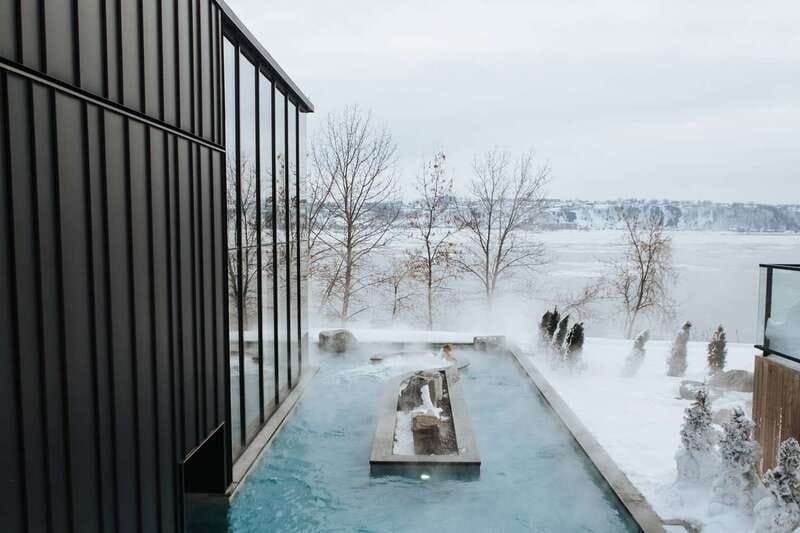 Old Quebec: Nordic Spa Thermal Experience - Saunas, steam, and extra relaxation rooms