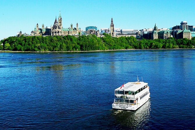 Ottawa Boat Cruise - Paul's Boat Line - Parliament Hill from the water