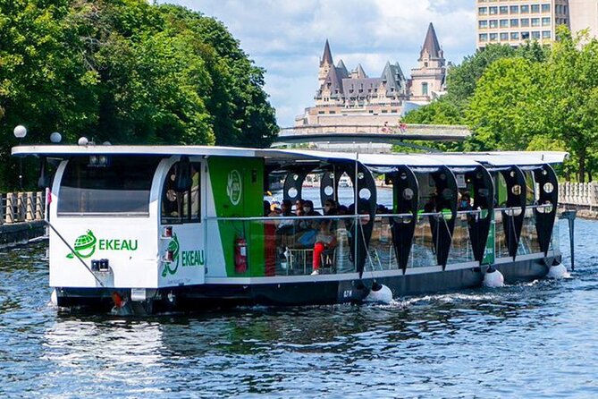 Ottawa Boat Cruise - Rideau Canal Cruise - The University of Ottawa, embassies, and the canal’s working side