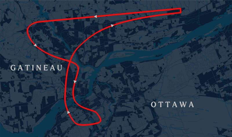 Ottawa: Helicopter Ride with Live Commentary - Starting near Gatineau-Ottawa Executive Airport