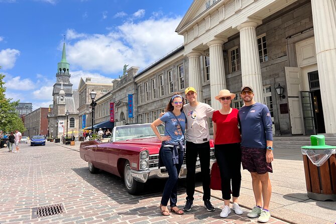 PRIVATE 3-hour COMPLETE tour of Montréal in convertible Cadillac - Plateau Mont-Royal and its painted walls