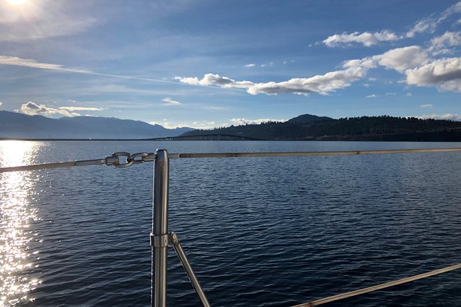 Private Kelowna Sailing Cruise on Okanagan Lake - Learning to sail with Brad